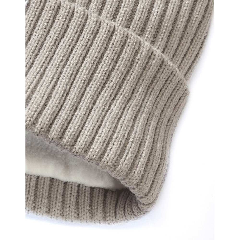 Brandit - Bobble Hat Pom pom Mütze - Grau